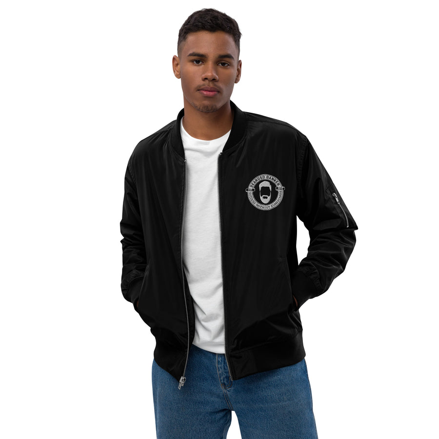 Embroidered Crest Bomber Unisex (multiple colors)