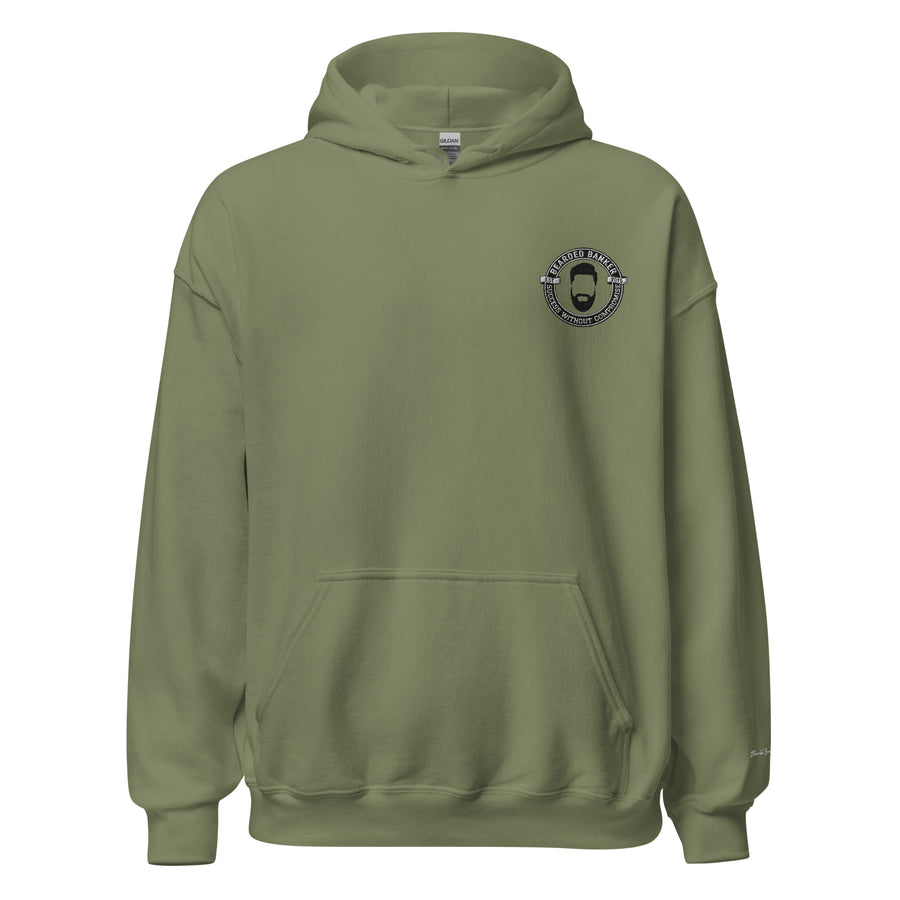 Embroidered Crest Hoodie Unisex (multiple colors)